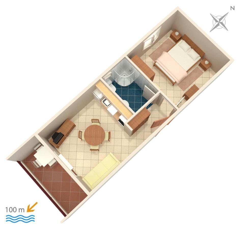 Apartments By The Sea Vinisce, Trogir - 5229 المظهر الخارجي الصورة